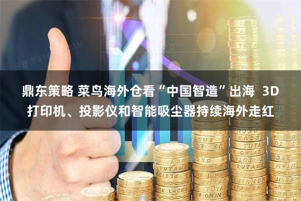 鼎东策略 菜鸟海外仓看“中国智造”出海  3D打印机、投影仪和智能吸尘器持续海外走红