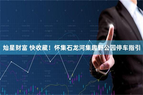 灿星财富 快收藏！怀集石龙河集趣野公园停车指引