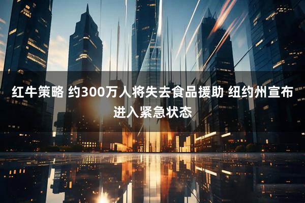 红牛策略 约300万人将失去食品援助 纽约州宣布进入紧急状态