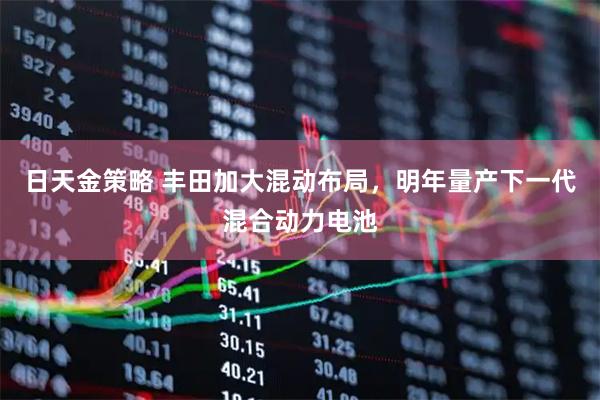 日天金策略 丰田加大混动布局，明年量产下一代混合动力电池